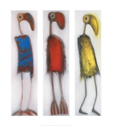 Trio of Odd Birds